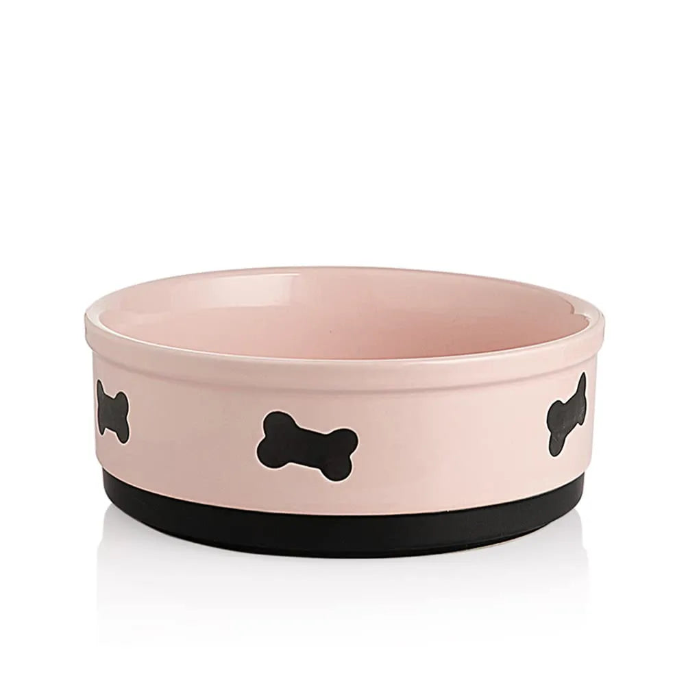 Sweejar Ceramic Dog Bowl |  Porcelain Pet Bowl