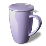 SWEEJAR Porcelain Tea Mug Cup with Infuser | 16 Fl Oz