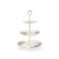 SWEEJAR 3 Tier Ceramic Cupcake Stand | Wedding, Dessert, Tea Party