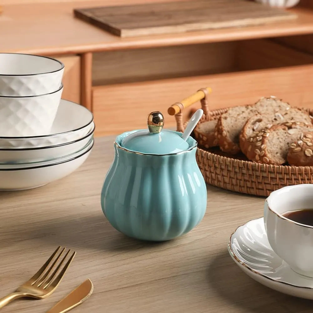 Sweejar Royal Ceramic Sugar Bowl | 12 Ounce