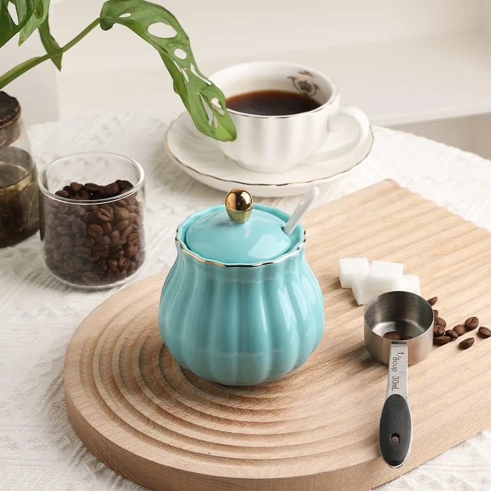 Sweejar Royal Ceramic Sugar Bowl | 12 Ounce