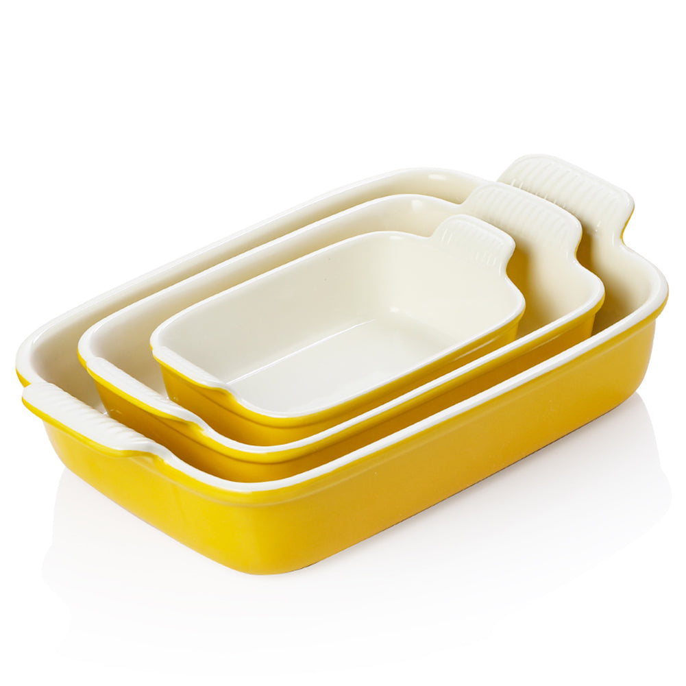 Ceramic Baking Dish Oven Dish Baking Tray Rectangular Baking - Temu