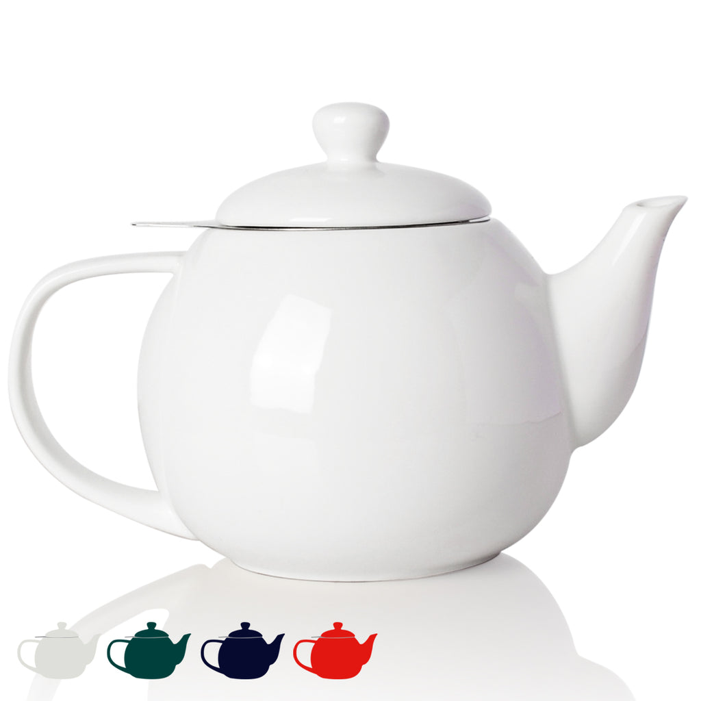 SWEEJAR Porcelain Teapot with Infuser and Lid – Sweejar Home