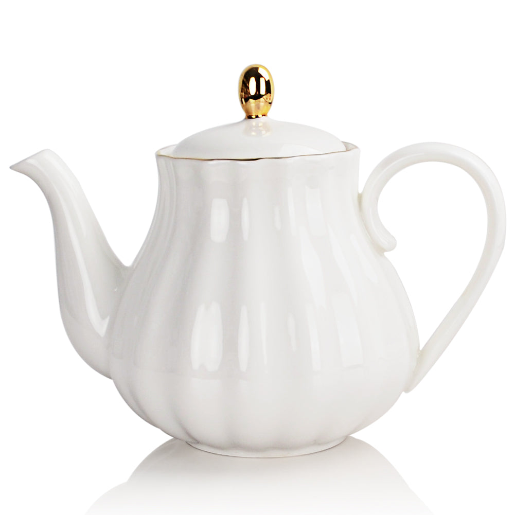 SWEEJAR Royal Ceramic Teapot | 28 Ounce