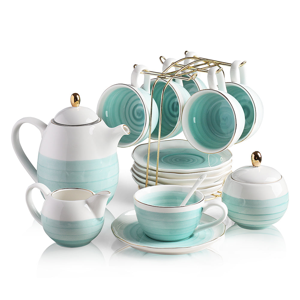 SWEEJAR Porcelain Tea Sets | Tea Coffee Afternoon Party