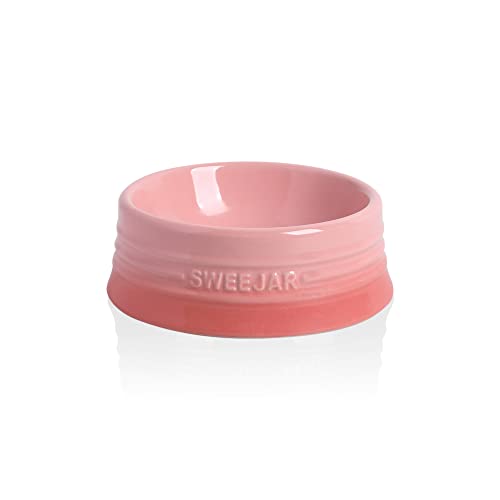 SWEEJAR Gradient Dog Bowl, Ceramic Dog Food Dish for Large Dogs and Large Cat, Porcelain Pet Bowl for Food and Water