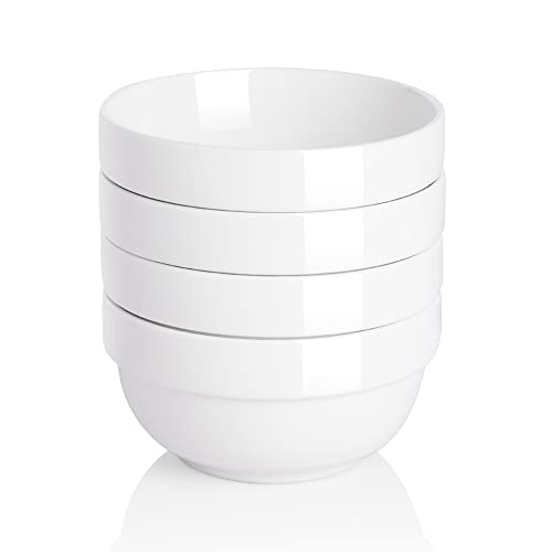 Sweejar Porcelain Desssert Bowls | 12 Ounce | Set of 4