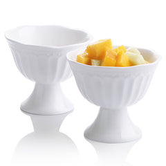 SWEEJAR Porcelain Soup Bowls with Handle, 22 OZ Ceramic Serving Crocks –  Sweejar Home