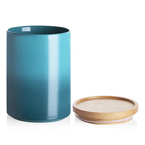 Sweejar Ceramic Canisters, Food Storage Jar Set with Airtight Seal Woo –  Sweejar Home