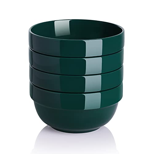 Sweejar Porcelain Desssert Bowls | 12 Ounce | Set of 4