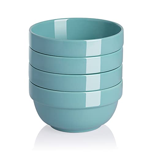 Sweejar Porcelain Desssert Bowls | 12 Ounce | Set of 4