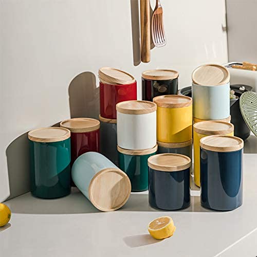 SWEEJAR Kitchen Canisters Ceramic Food Storage Jar