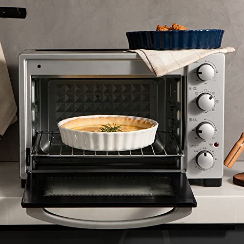 SWEEJAR Porcelain Pie Pan | 9.5 Inch