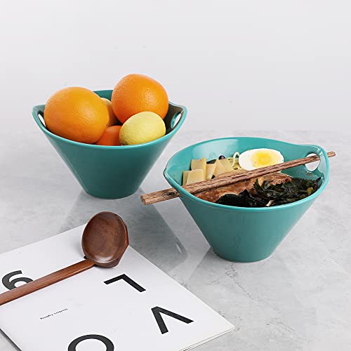 SWEEJAR Porcelain Ramen Bowls | Set of 2