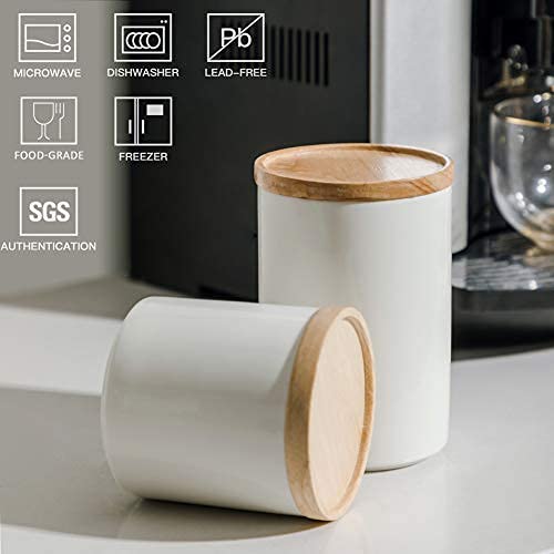 SWEEJAR Kitchen Canisters Ceramic Food Storage Jar