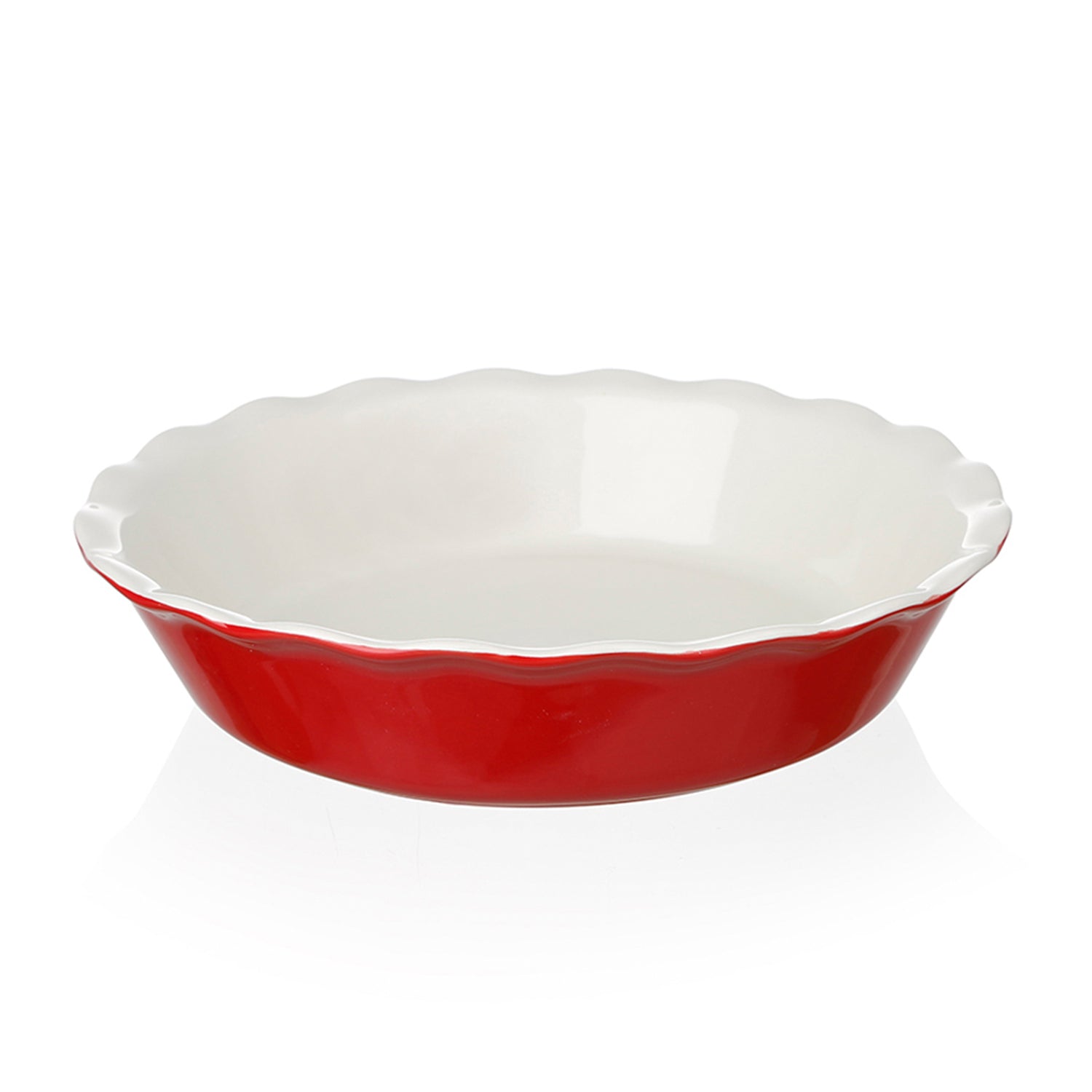SWEEJAR Ceramic Pie Pan for Baking | 10 Inch