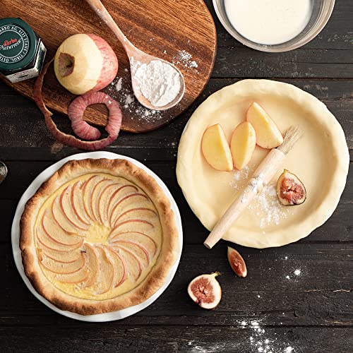 SWEEJAR Ceramic Mini Pie Pans for Baking | Set of 2