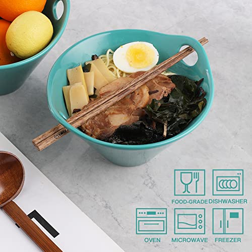 SWEEJAR Porcelain Ramen Bowls | Set of 2