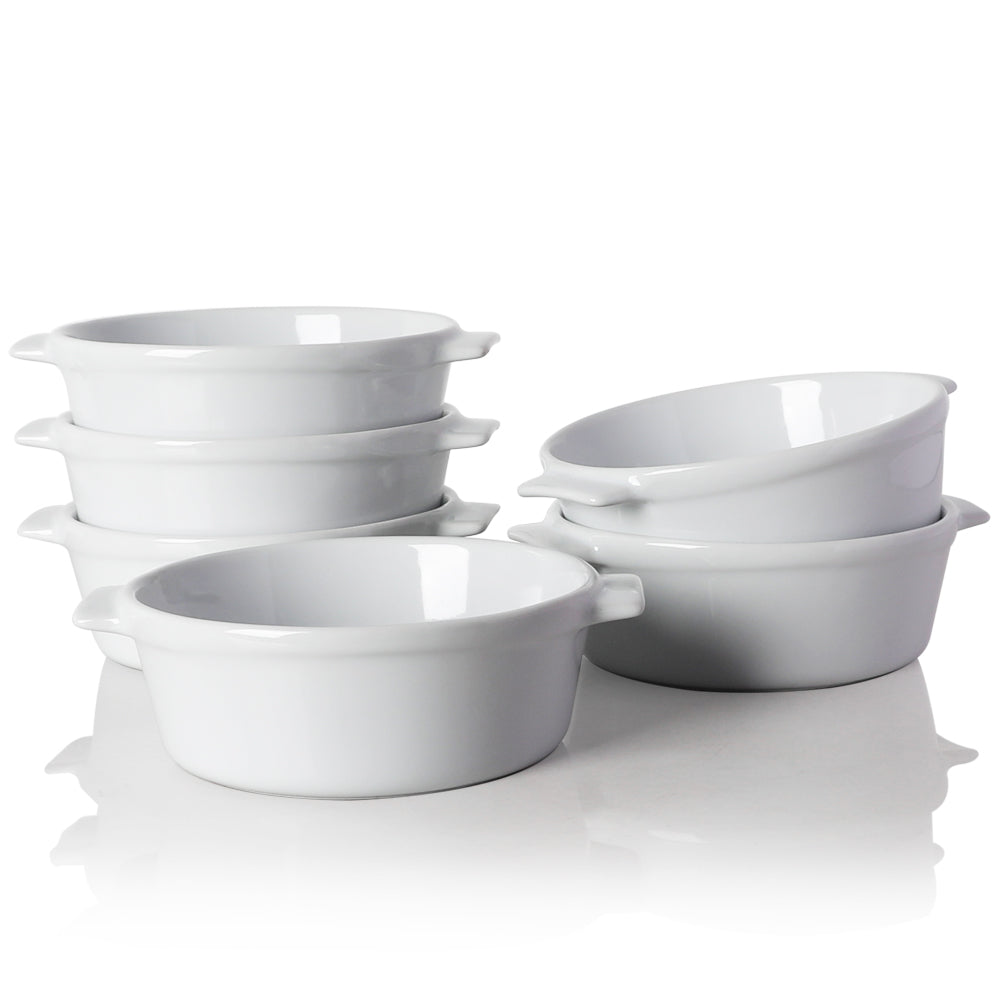 SWEEJAR Ceramic Souffle Dishes