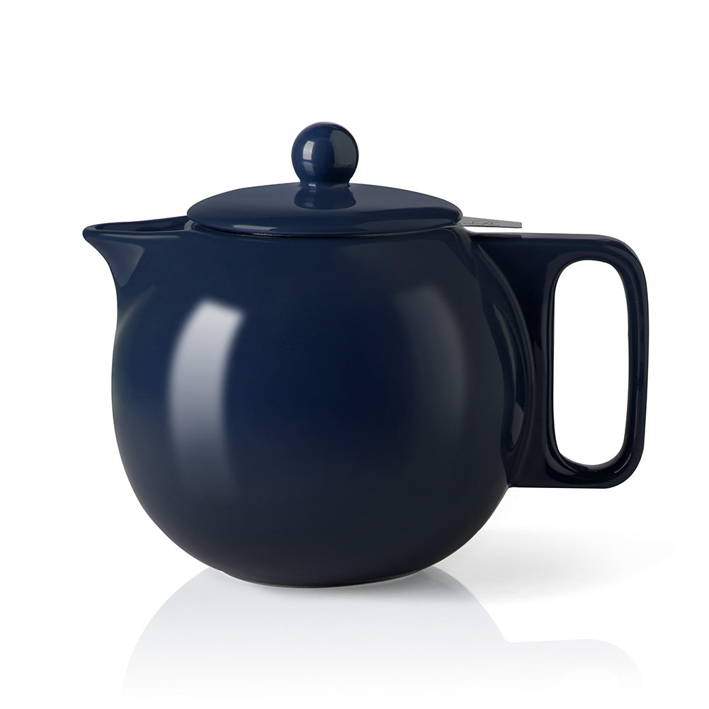 Large Ceramic Teapot With Infuser - Serves 4