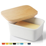 Sweejar Home Porcelain Butter Dish with Lid