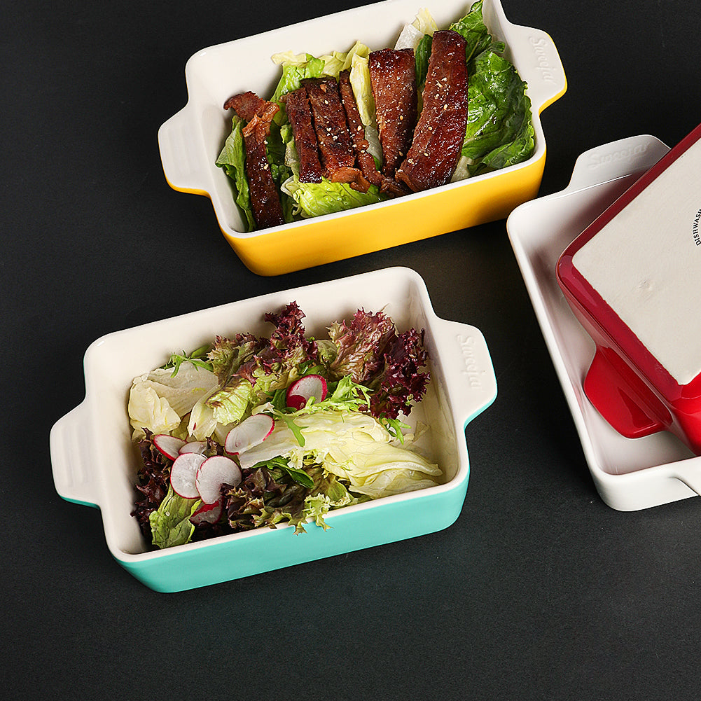 SWEEJAR Ceramic Baking Dishes | 22OZ