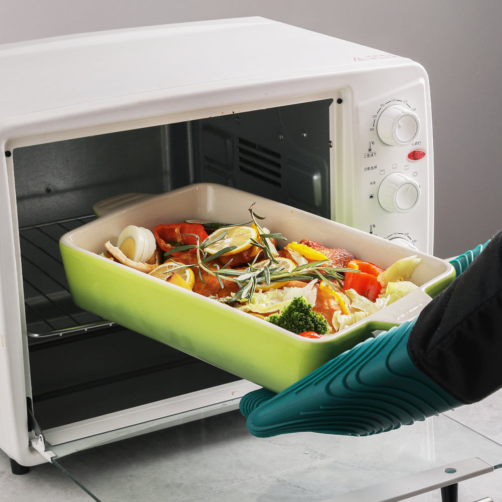 SWEEJAR Ceramic Bakeware Set | Rectangular Baking Dish Lasagna Pans for Cooking, Kitchen, Cake Dinner